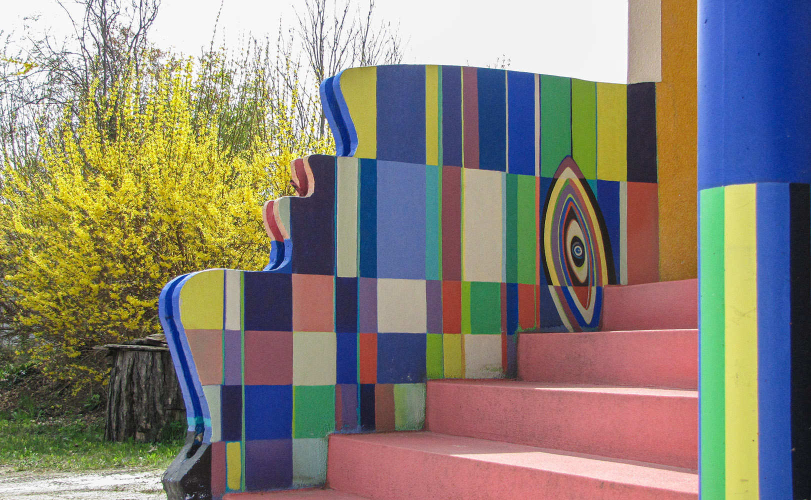 Farbcode am Eingang